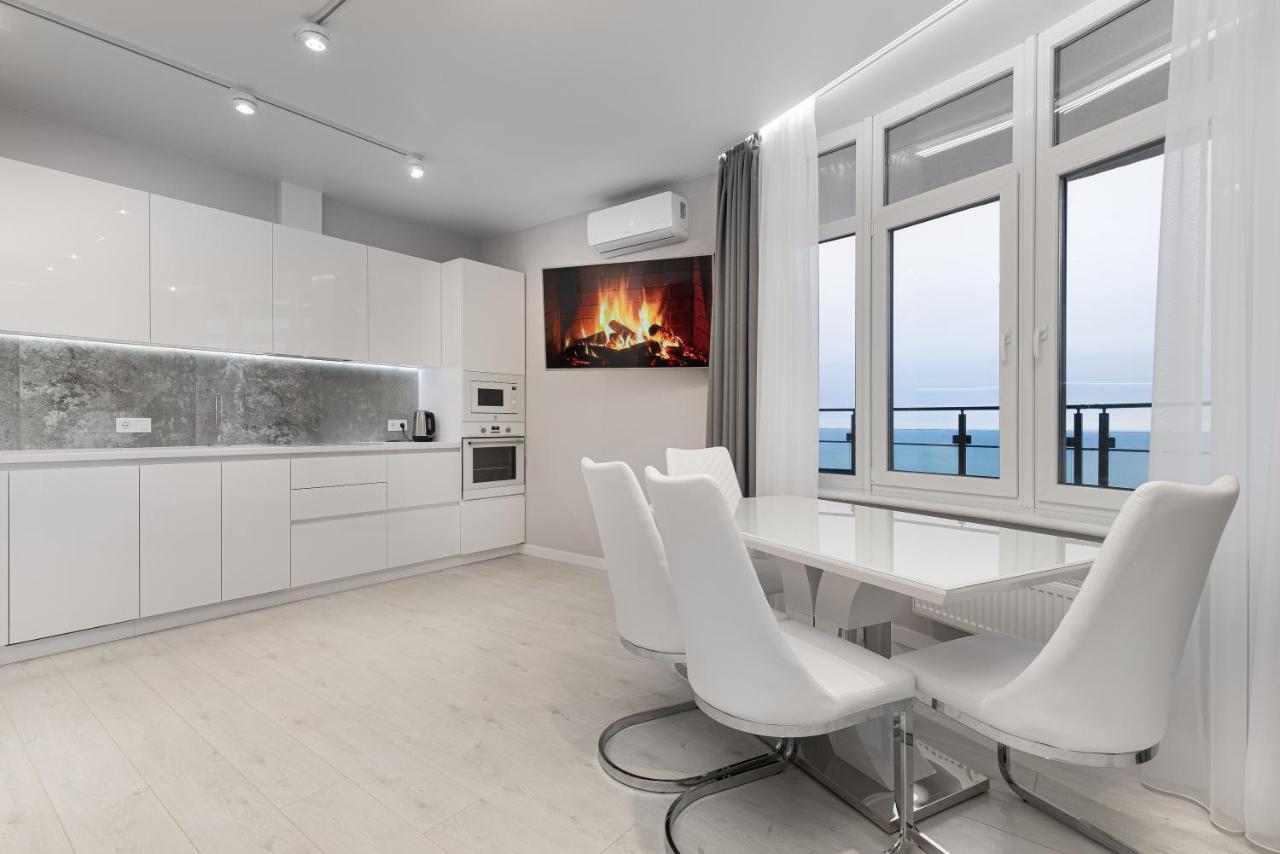 44 Pearl 1-Bedroom Panoramic Sea View Apartment Odessa Extérieur photo