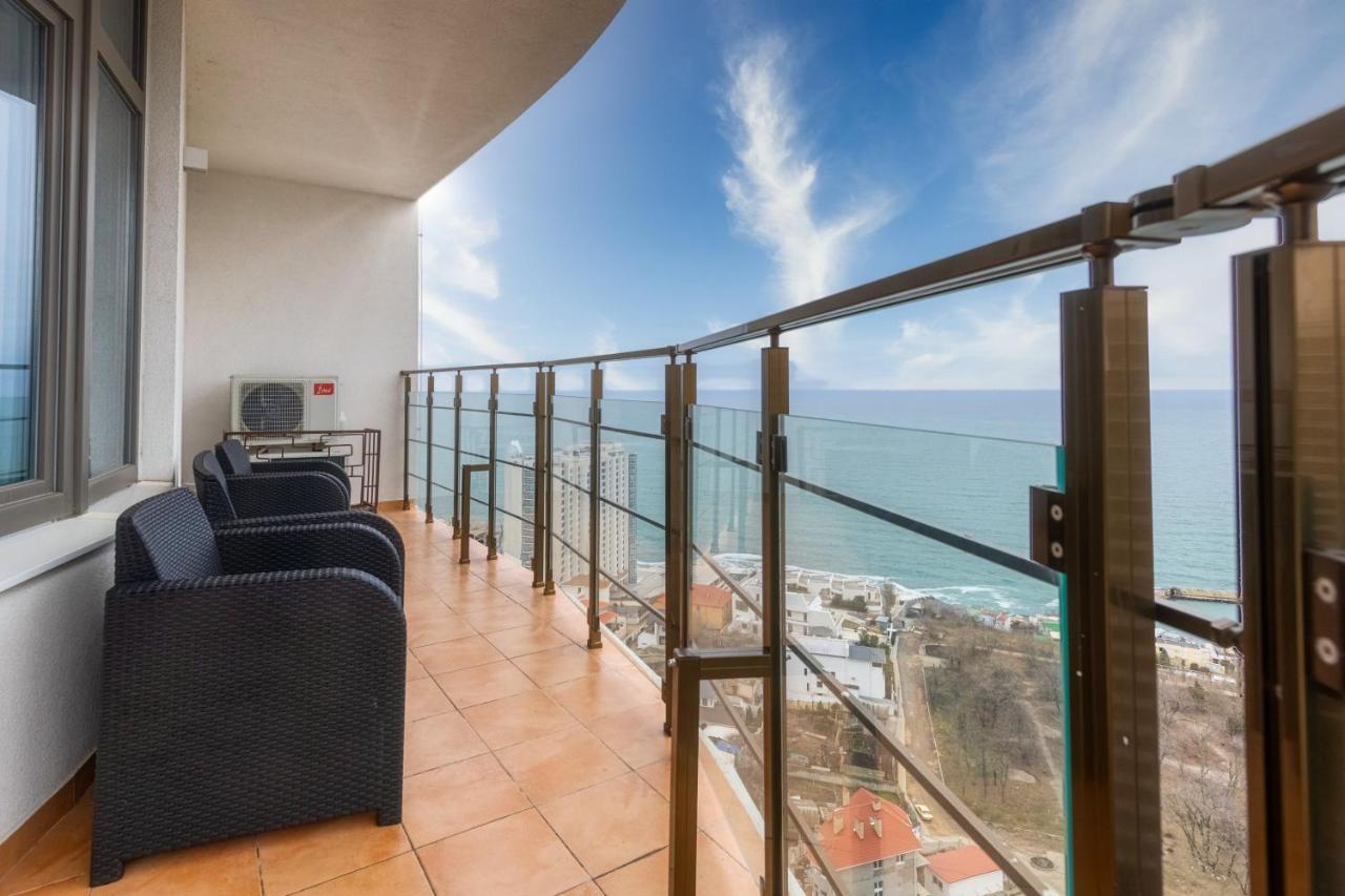 44 Pearl 1-Bedroom Panoramic Sea View Apartment Odessa Extérieur photo