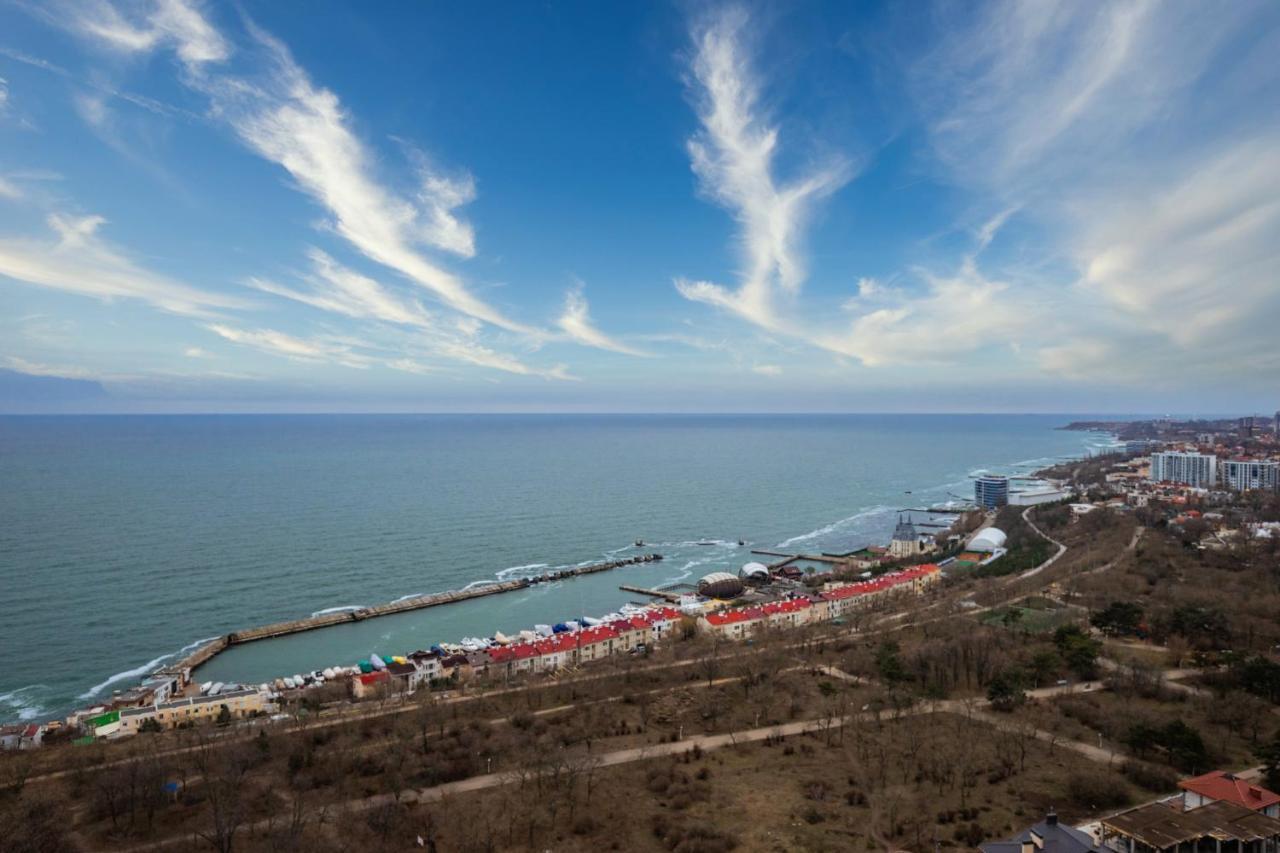 44 Pearl 1-Bedroom Panoramic Sea View Apartment Odessa Extérieur photo